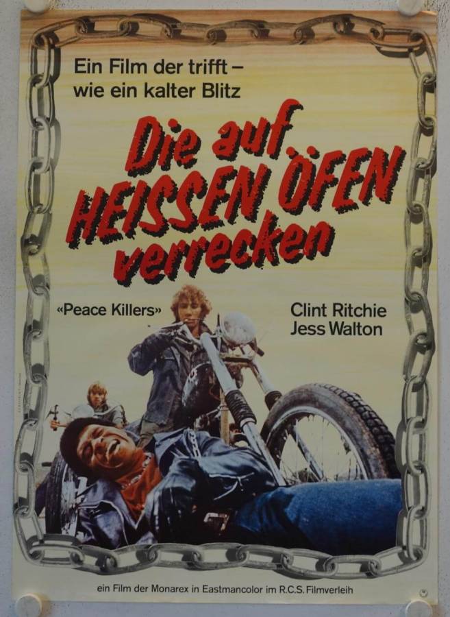 The Peace Killers original release german movie poster